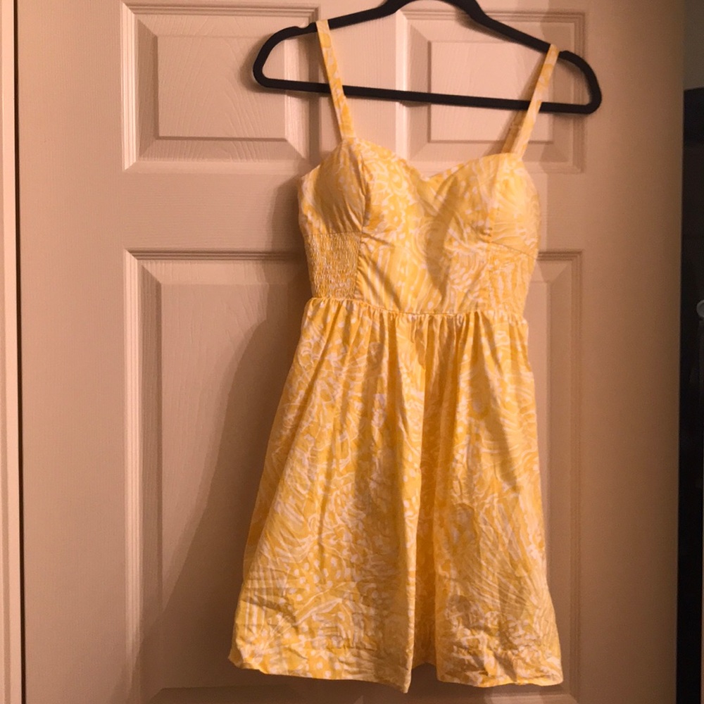 Yellow Lilly Pulitzer Christine sundress